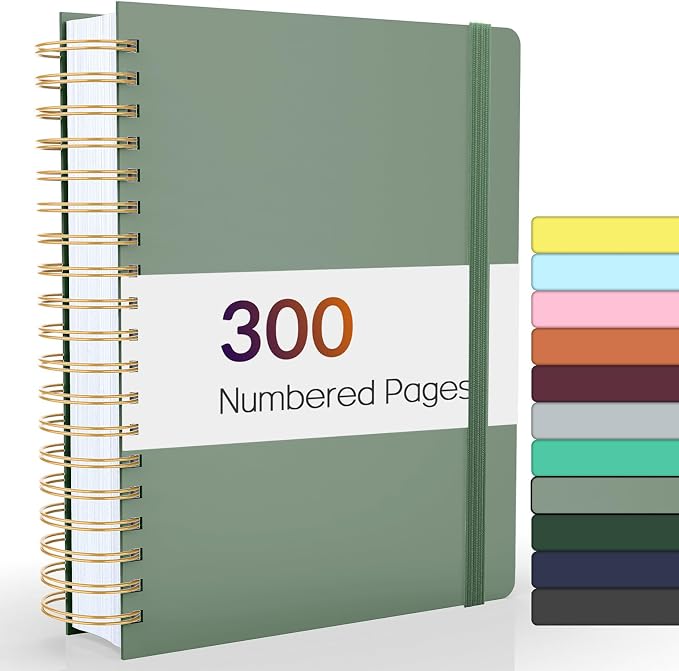 Forvencer Lined Spiral Journal Notebook by Forvencer