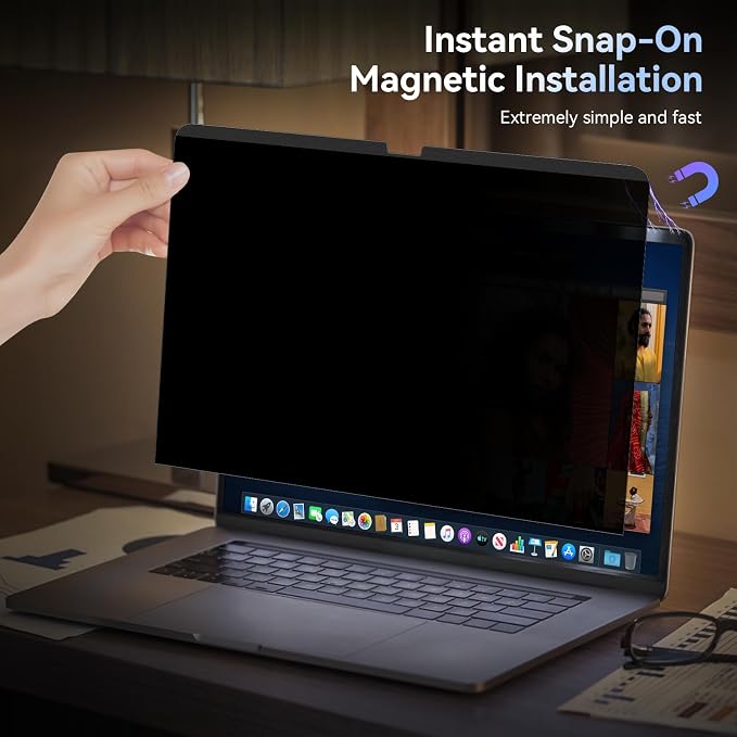 Magnetic Privacy Screen Protector Compatible - Image 3