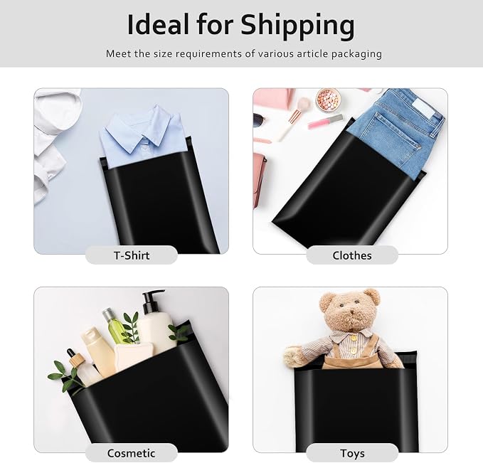 Metronic Poly Mailers 10x13 100 Pcs | Small Shipping Bags - Image 8