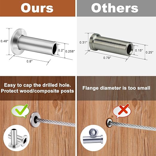BLIKA 300 Pack Stainless Steel Protector Sleeves - Image 4