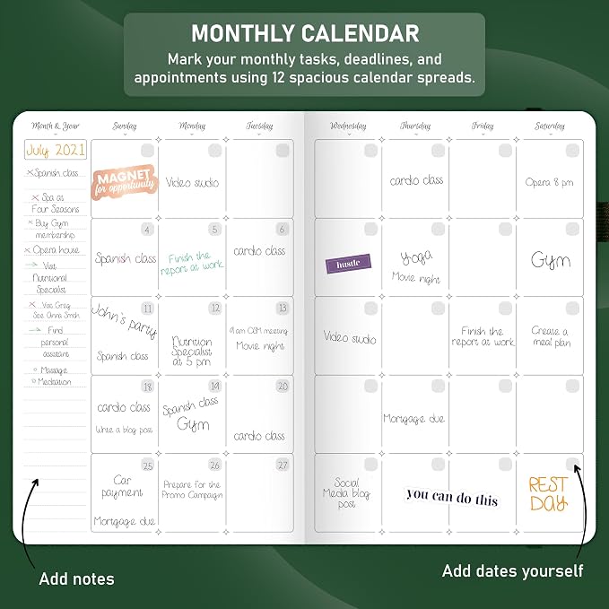 GoGirl Weekly Schedule Planner – Hourly Work & Life Planner - Image 4