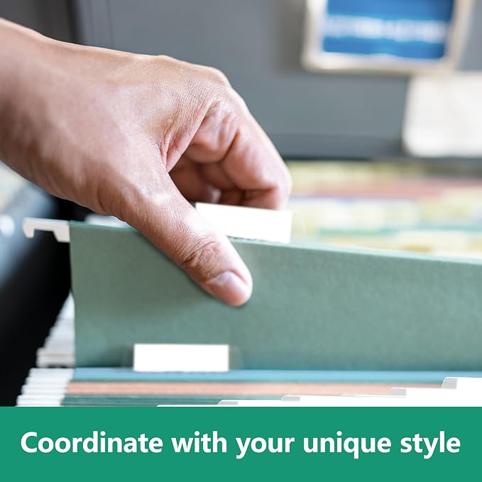 pmybupo Hanging File Folders, 25 Pack Pink Folders, Reinforced Hang Folders - Image 7