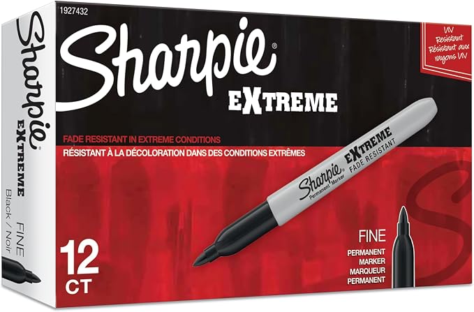 Sharpie Extreme Permanent Markers, Fine Point by Unknown