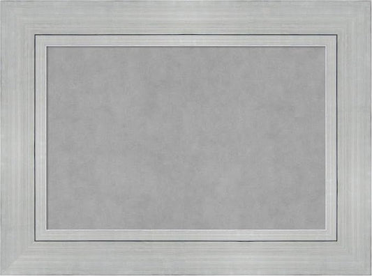 Amanti Art Silver Framed Magnetic Board 23x31 Medium Vision Board by AmantiArt