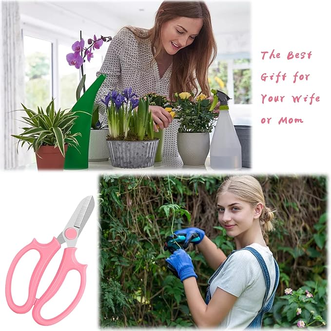 3 Pcs Garden Scissors Floral Shears, Professional Floral Scissors - Image 7