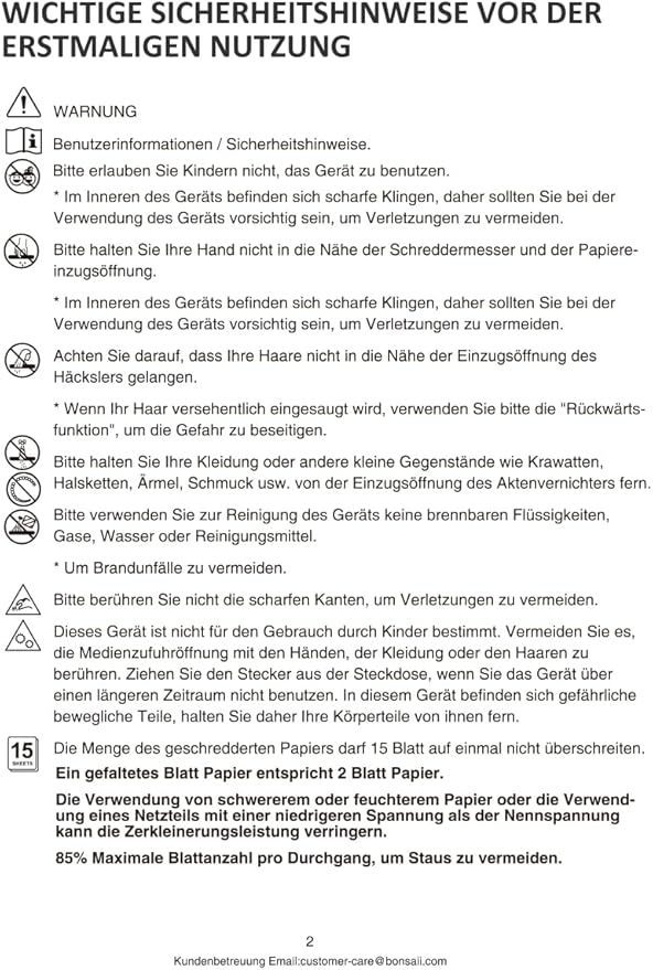 Bonsaii 12-Sheet Cross Cut Paper Shredder, 5.5 Gal Home Office Heavy Duty Shredder for Paper, Credit Card, Mail, Staples, with Transparent Window, High Security Level P-4 (C275-A)-DeskLoop Office