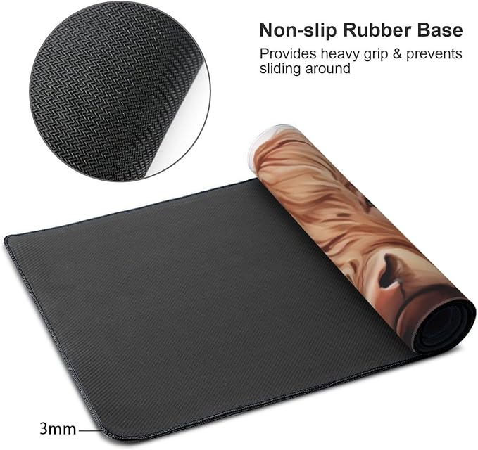 35.4 x 15.7 in, Waterproof XXL Large Mouse Pad - Image 3