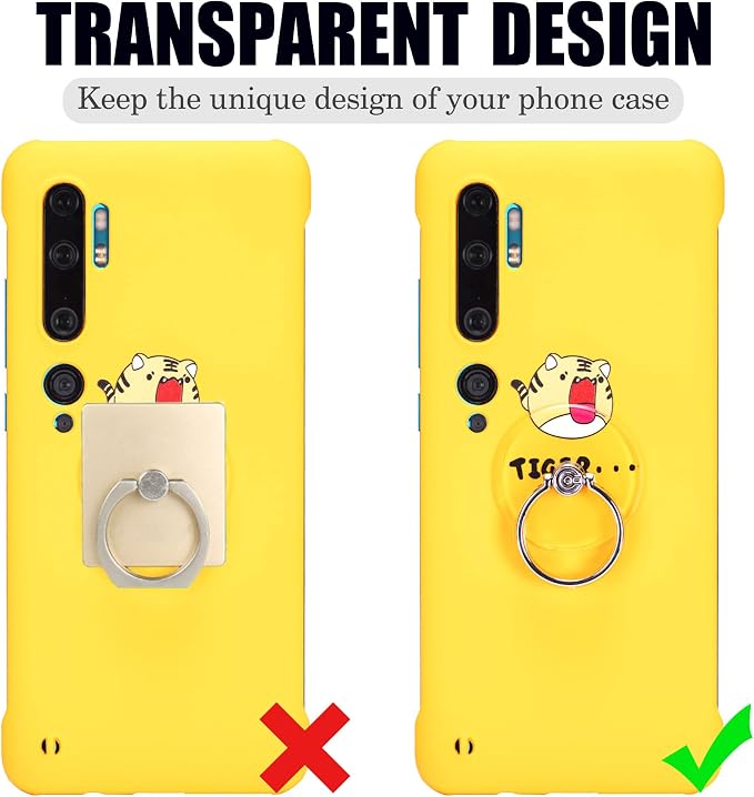 Transparent Phone Ring Stand Holder - Image 2