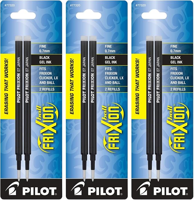 Pilot, FriXion Ball Gel Ink Refills by PilotCorporationofAmerica