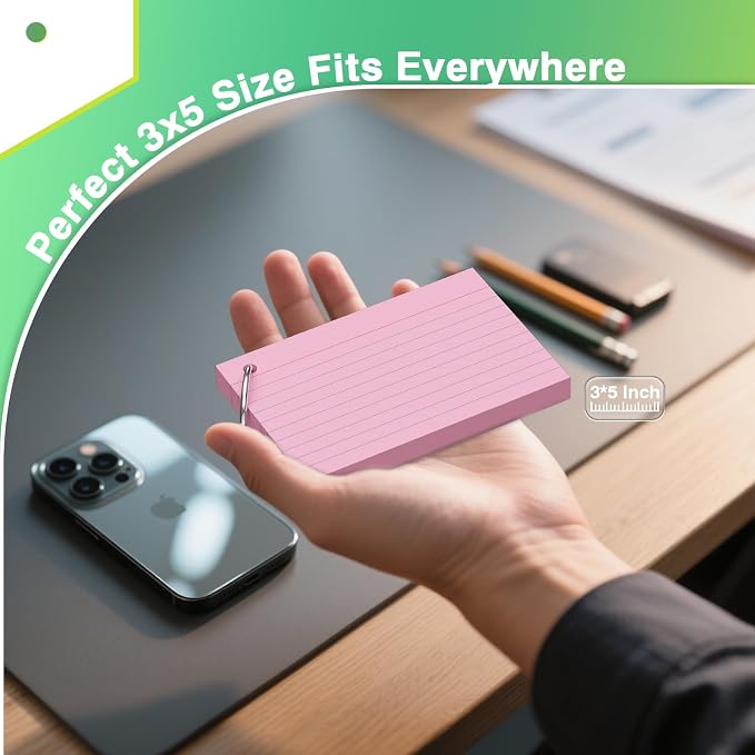 250 Pcs Colored Index Cards - Image 4