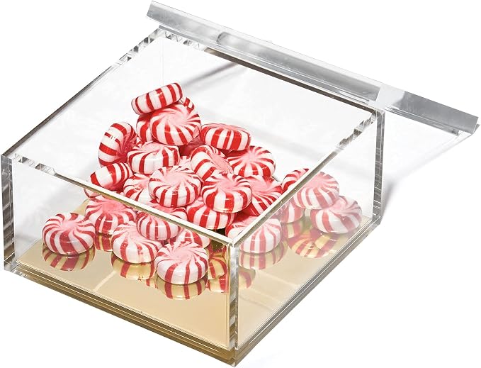 OfficeGoods Acrylic Desk Organizer w/Gold Base – Functional & Elegant Odds & - Image 7