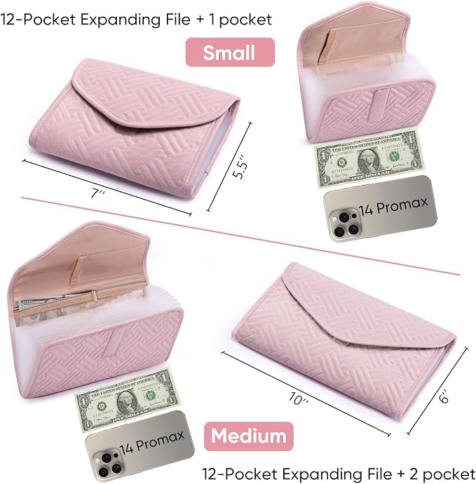 Fabric Receipt Organizer 7X5 - Image 4