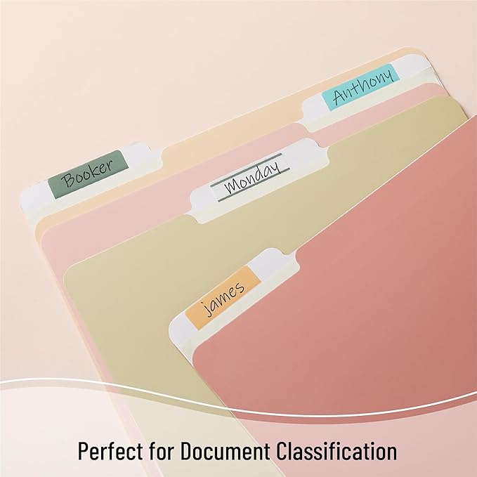 Mr. Pen- Sticky Index Tabs, 500 Pcs, 21 Sets, Colorful Sticky Tabs for Notebooks, Page Markers, Page Tabs for Binders, Page Tabs Sticky Tabs for Books, Notebook Tabs, Book Sticky Tabs for Notebooks-DeskLoop Office