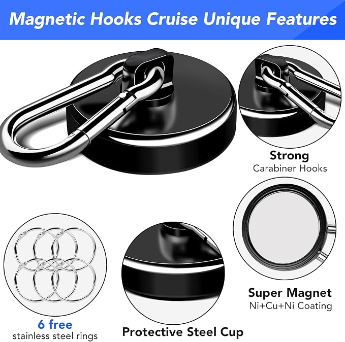 LOVIMAG Magnetic Hooks Carabiner - Image 4