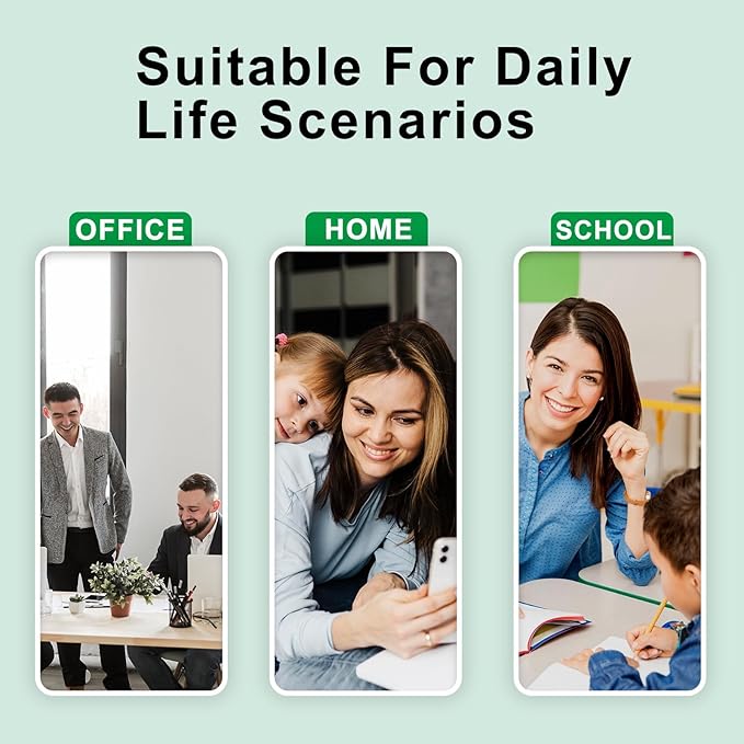 SAILNER 67XL HP Printer Ink, Replacement for HP Ink 67 for HP 67 Ink cartridges Black/Color Combo Pack, Compatible with DeskJet 2755e 2855e 2700e 4155e 2734e 2827e 4100e Envy 6055 6455e Printer 67XL-DeskLoop Office