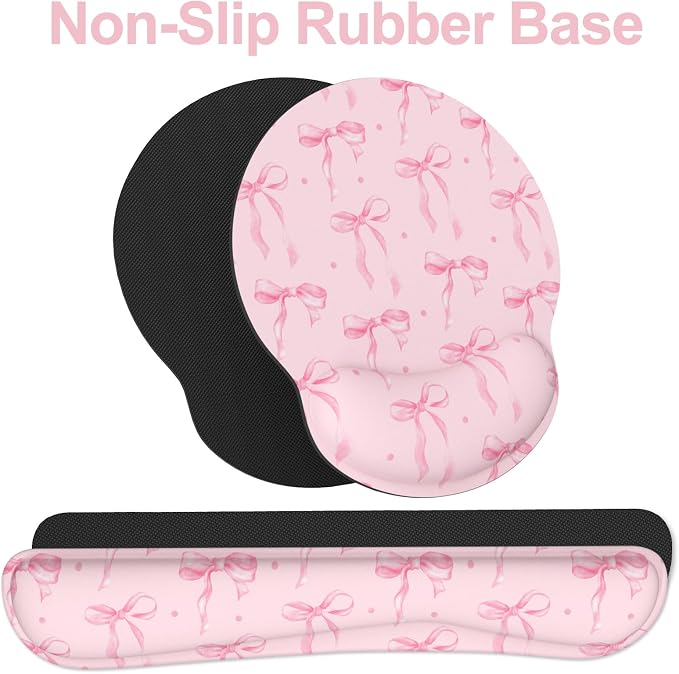 Ergonomic Mouse Pad with Wrist Rest and Keyboard Wrist Rest, Mousepad and Wrist - Image 4