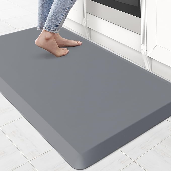 KitchenClouds Kitchen Mat Cushioned Anti Fatigue Rug 22"x36" Water Resistant by KitchenClouds