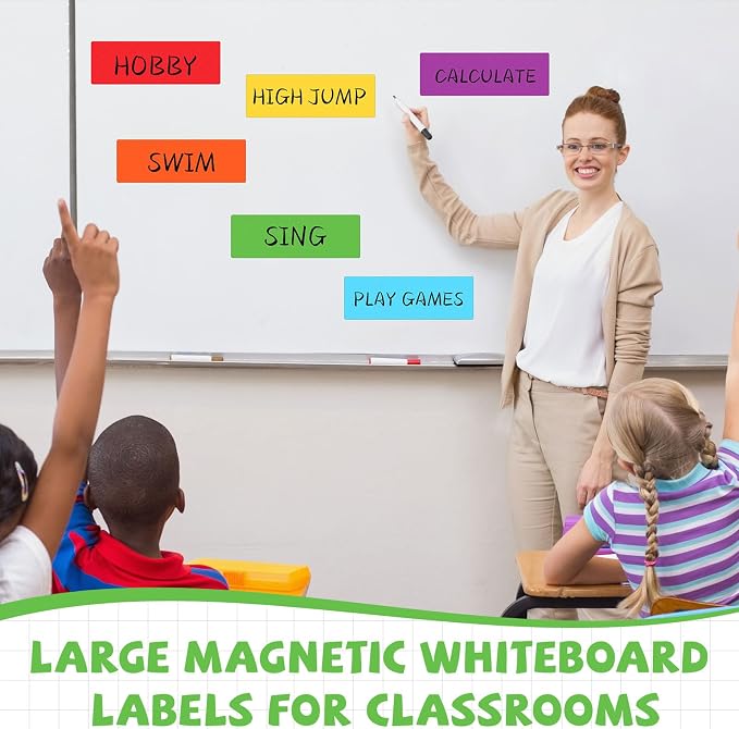 24 Pcs Large Magnetic Dry Erase Labels - Image 3