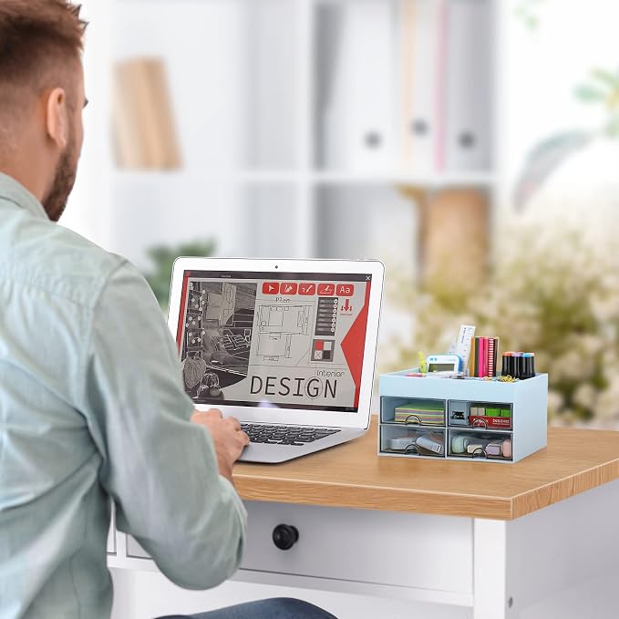 LETURE Office Desktop Organizer - Image 3