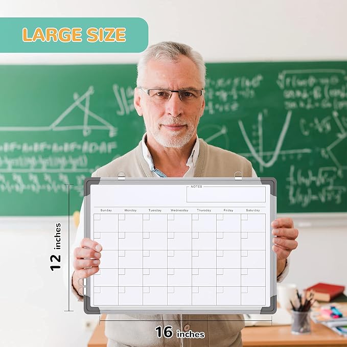 Small Monthly Calendar Dry Erase Whiteboard - Image 5