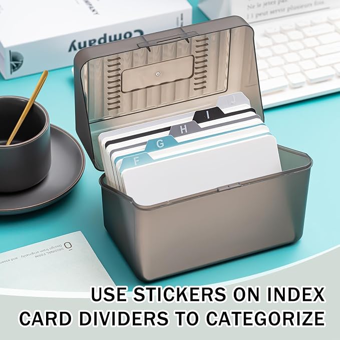 Harloon 50 Pack 4 x 6 Inch Index Card Dividers - Image 5