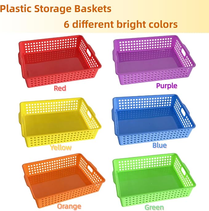 RAUVOLFIA 6 Pack Plastic Turn in Paper Trays - Image 4
