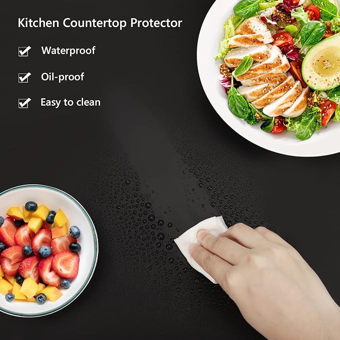 Gartful Silicone Mat for Kitchen Counter, 0.06" Thick Multipurpose Mat - Image 4