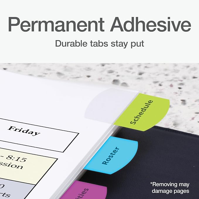 Redi-Tag Laser Printable Tabs, Permanent Index Tabs, Customizable Adhesive - Image 4