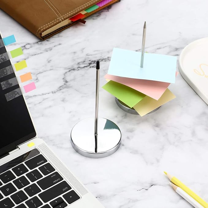 Chinco 3 Pcs Desk Receipt Holder, Bill Fork Ticket Spike, Restaurant Check - Image 7