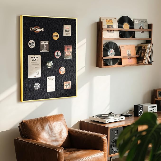 Fabric Bulletin Board, Upgraded Canvas Surface, Wall Mounted, - Image 7