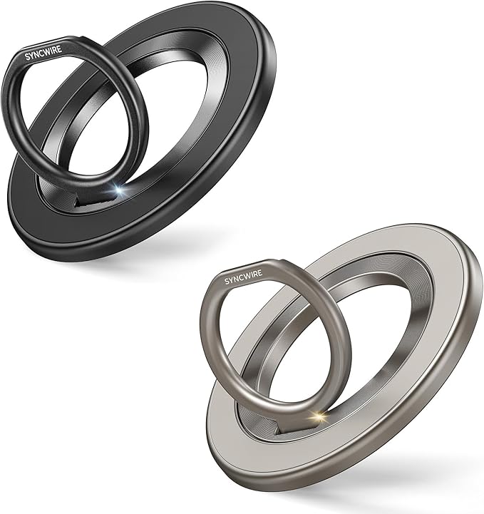 SYNCWIRE Magnetic Phone Ring Holder by SYNCWIRE