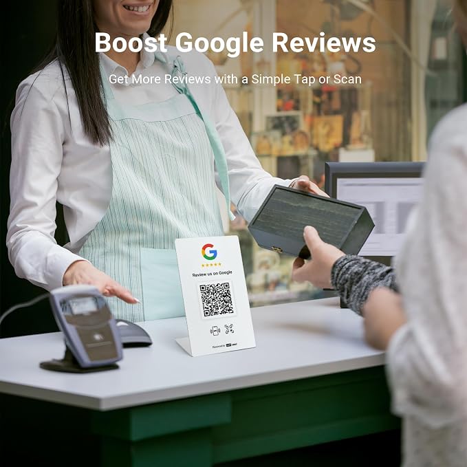HotLabel Review Stand 3-Pack + Bonus Review Tap Card 3-Pack + - Image 4