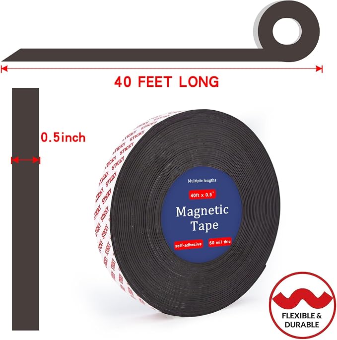 Towjug Magnetic Tape Roll 40 Feet - Image 2