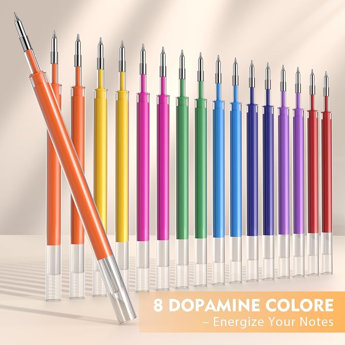 Hiacry 8Pcs Colorful Gel Pens - Image 3