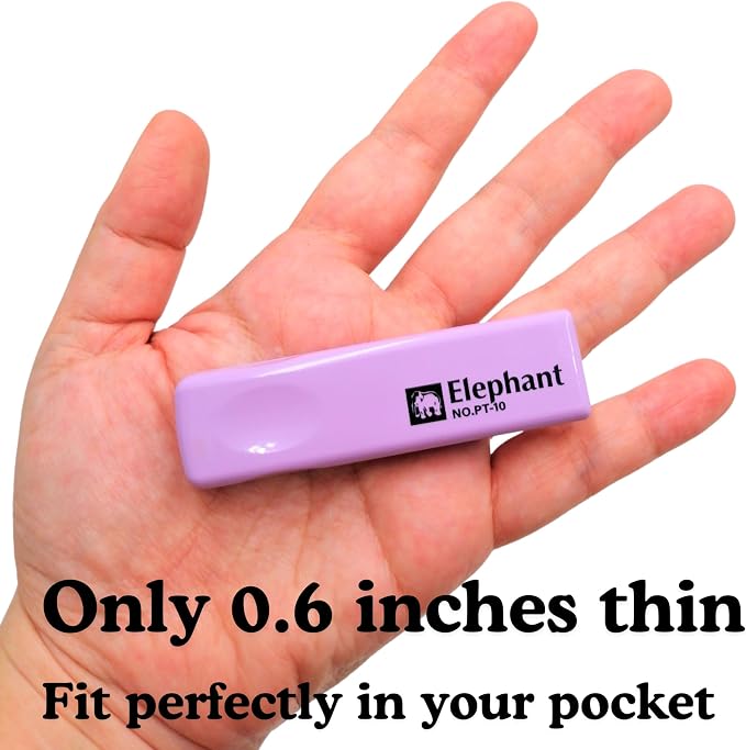 Generic Mini Portable Stapler, Thin Flat Compact, Modern Style - Image 2