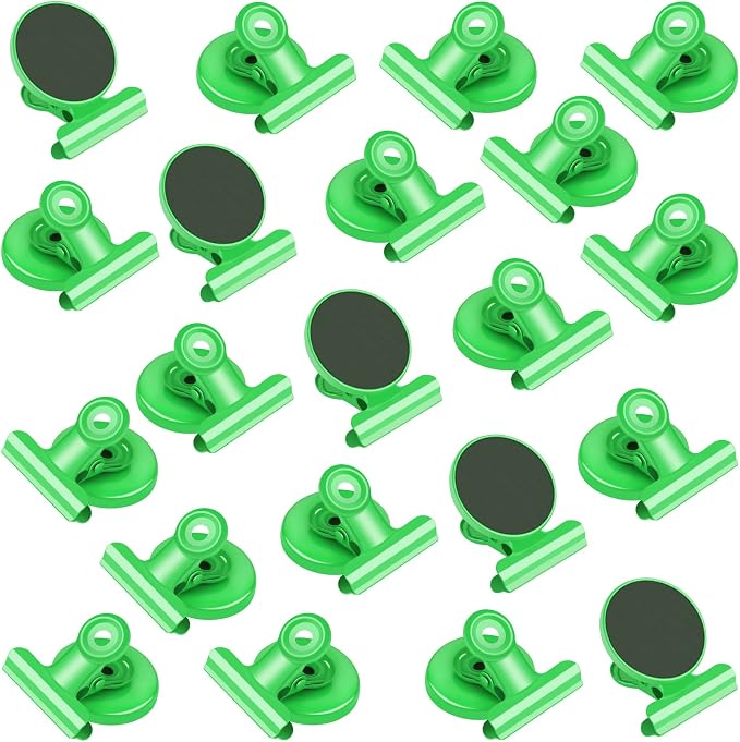 VNDUEEY 20 Pack Fridge Magnets Refrigerator Magnets, Strong Magnetic Clips by VNDUEEY