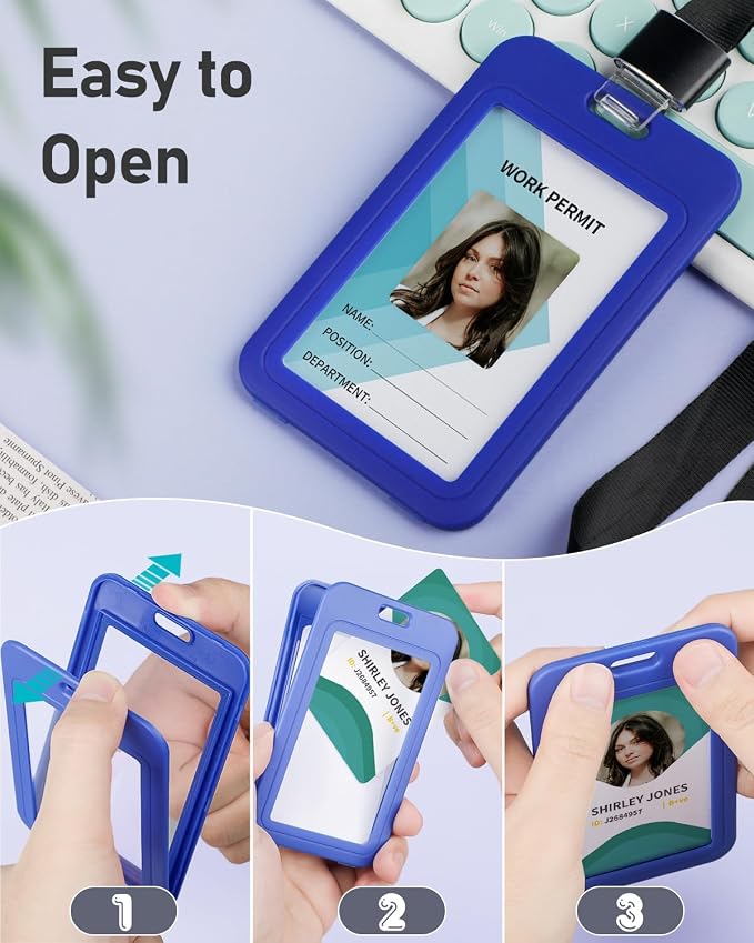 Uniclife 1 Pack ID Badge Holder - Image 5