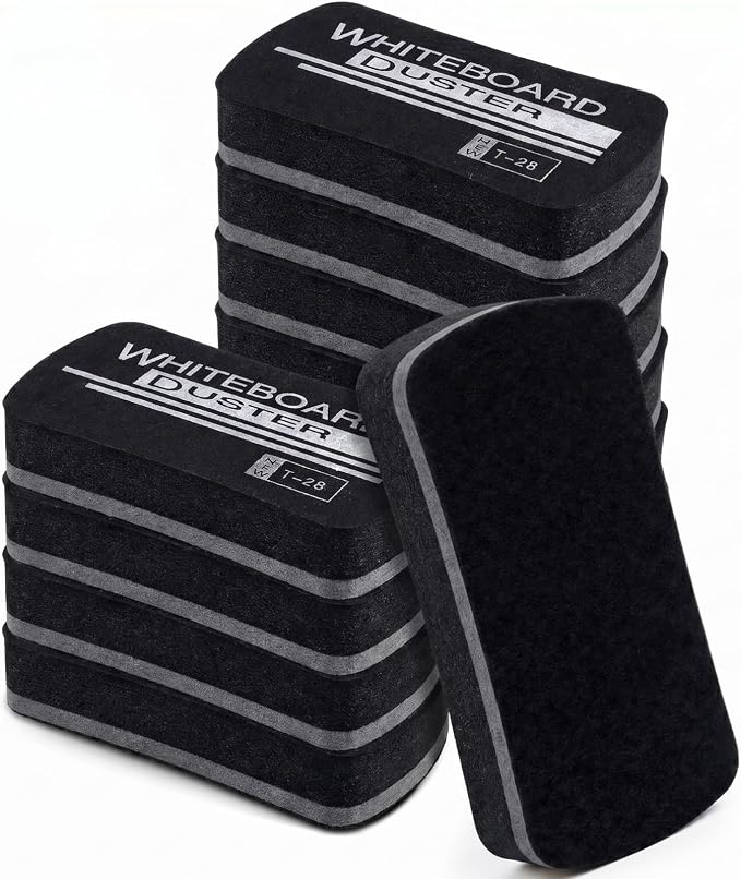 Outus 12 Pcs White Board Erasers Bulk Magnetic Dry Erase Erasers Assorted Color by Outus
