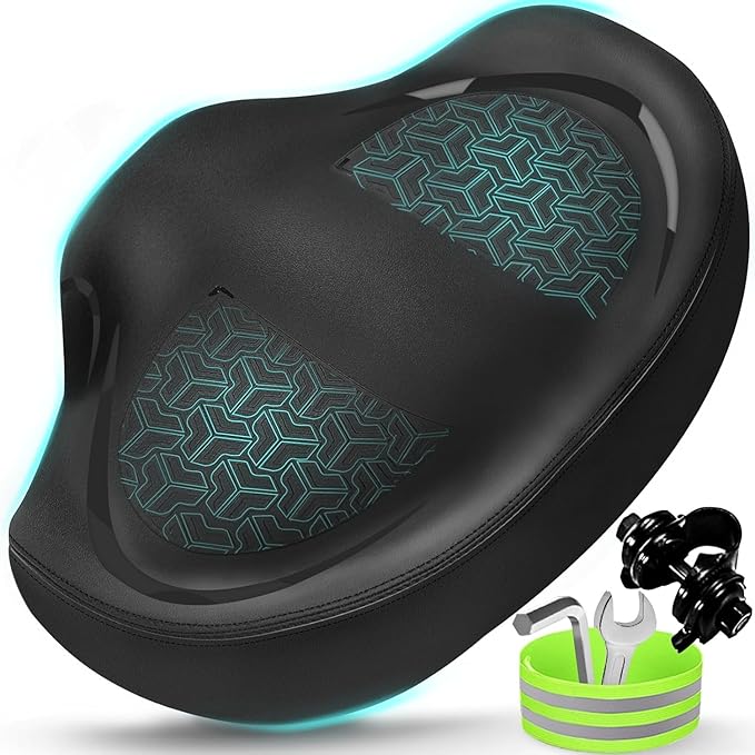 Noseless Bike Seat Cushion for Men & Women by Moreergonomicoversizedbikeseat