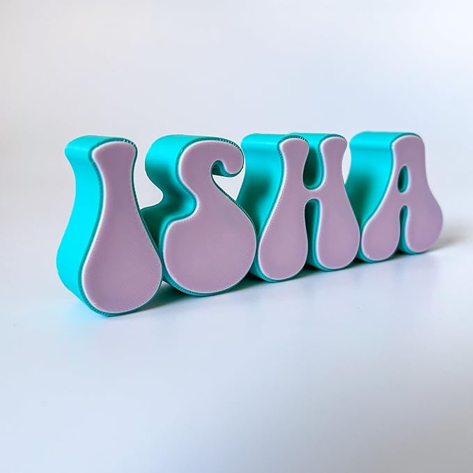 Personalized Desk Name Plate, 3d Printed Name Sign, Custom Name Plate, - Image 5