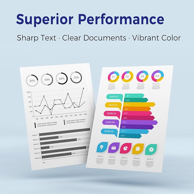 LC406XL Ink Cartridges Replacement for Brother LC406 LC 406 XL Ink Cartridge Compatible with MFC-J4335DW MFC-J6955DW MFC-J5855DW MFC-J4535DW Printers (4Pack)-DeskLoop Office