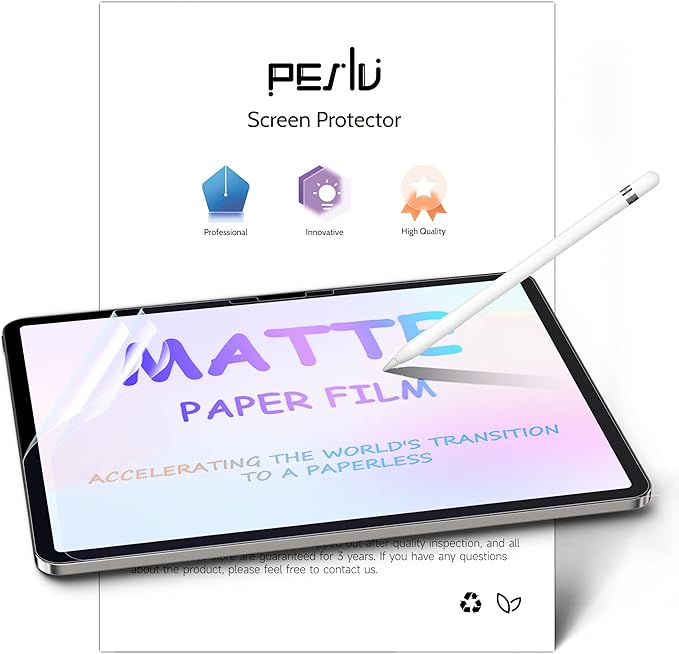 Peslv 2 Pack Like Paper Screen Protector by peslv