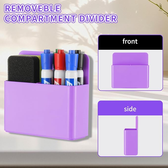 Camelmother 2Pcs Magnetic Dry Erase Marker Holder - Image 7