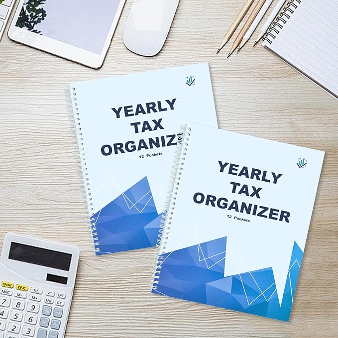 Letter Size Yearly Tax Organizer Book - Image 5