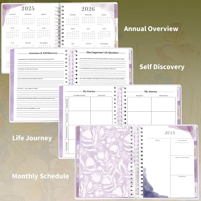 Planner 2026-2027, 18 Months Large Academic Daily Weekly Monthly Planner - Image 8