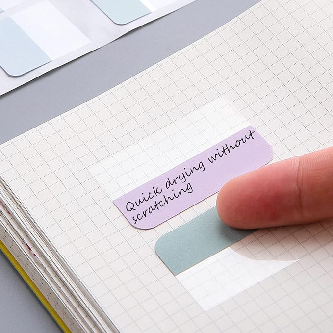 AccEncyc 240 Pcs Colored Index Tab 1"x1.8" Large Book Sticky Tabs - Image 5