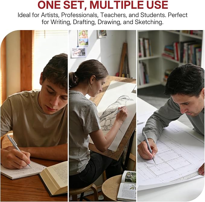 WUO 0.9mm Mechanical Pencil Set - Image 8