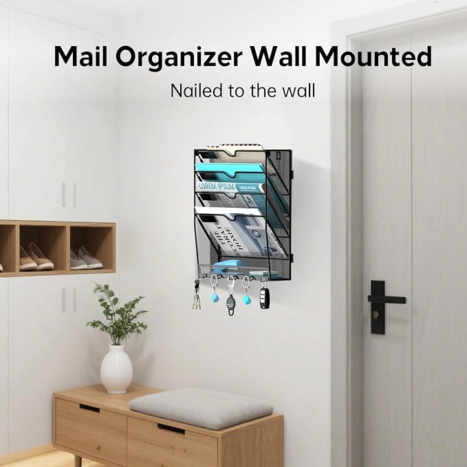 5 Tier Wall File Organizer - Image 4
