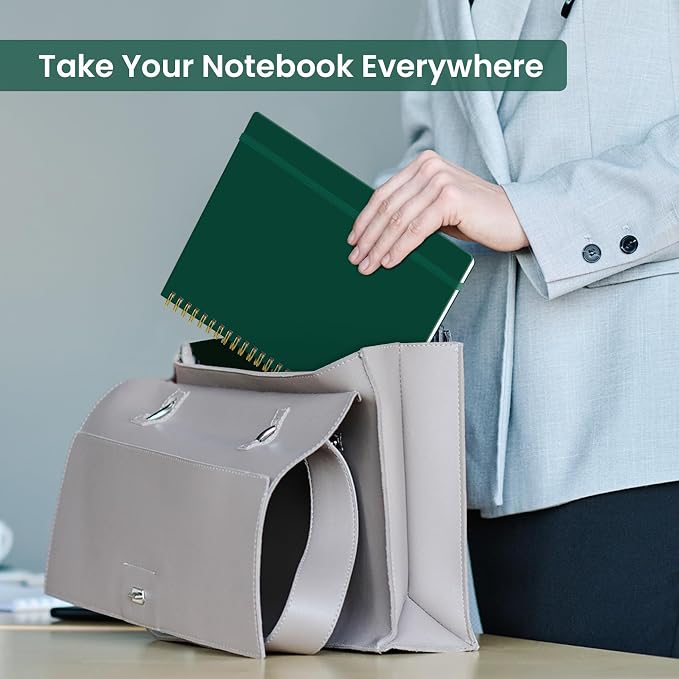 Taja Spiral Lined Notebook, 8.5"x11" Notebooks - Image 7
