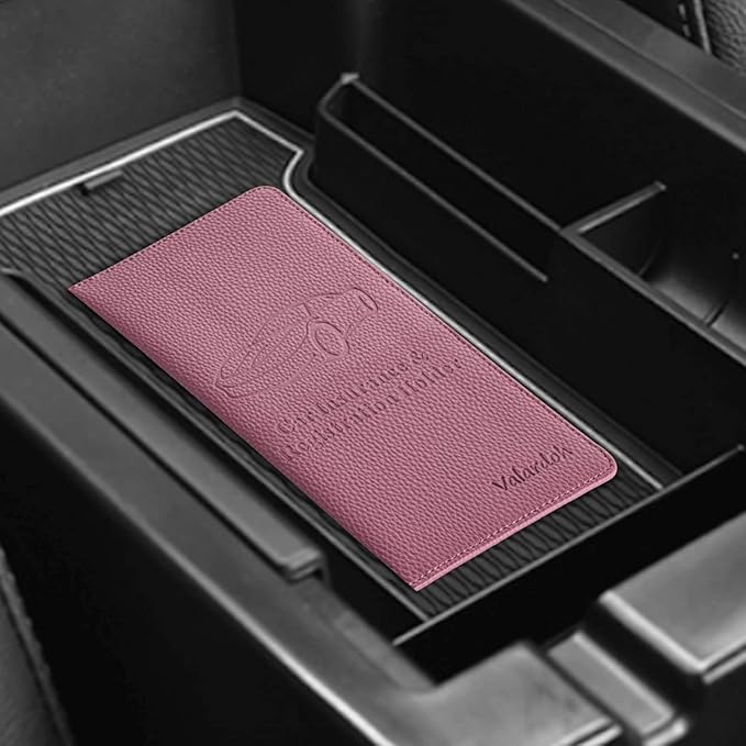 Valardoh Premium Car Registration and Insurance Card Holder, Car Document Holder - Image 7